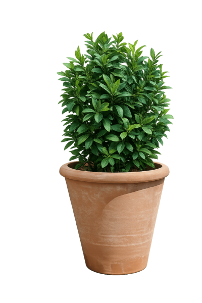 Klassischer, runder Terracottatopf aus Impruneta – Vaso Camelia